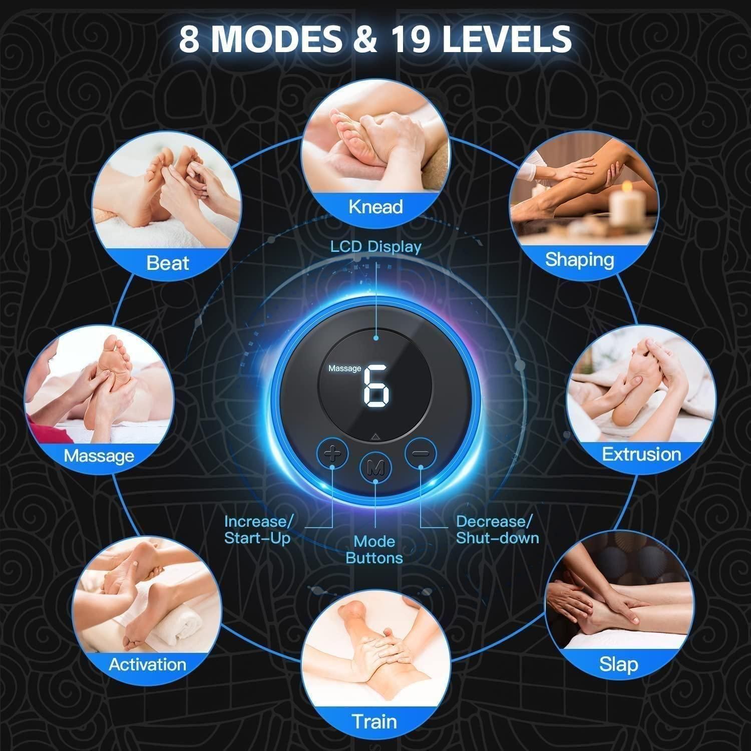 1 of the best Vibrating Bubble Electric Ems Foot Massager Pad