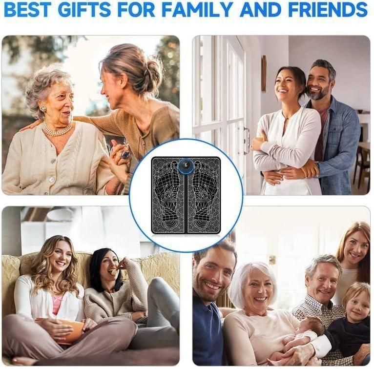 1 of the best Vibrating Bubble Electric Ems Foot Massager Pad