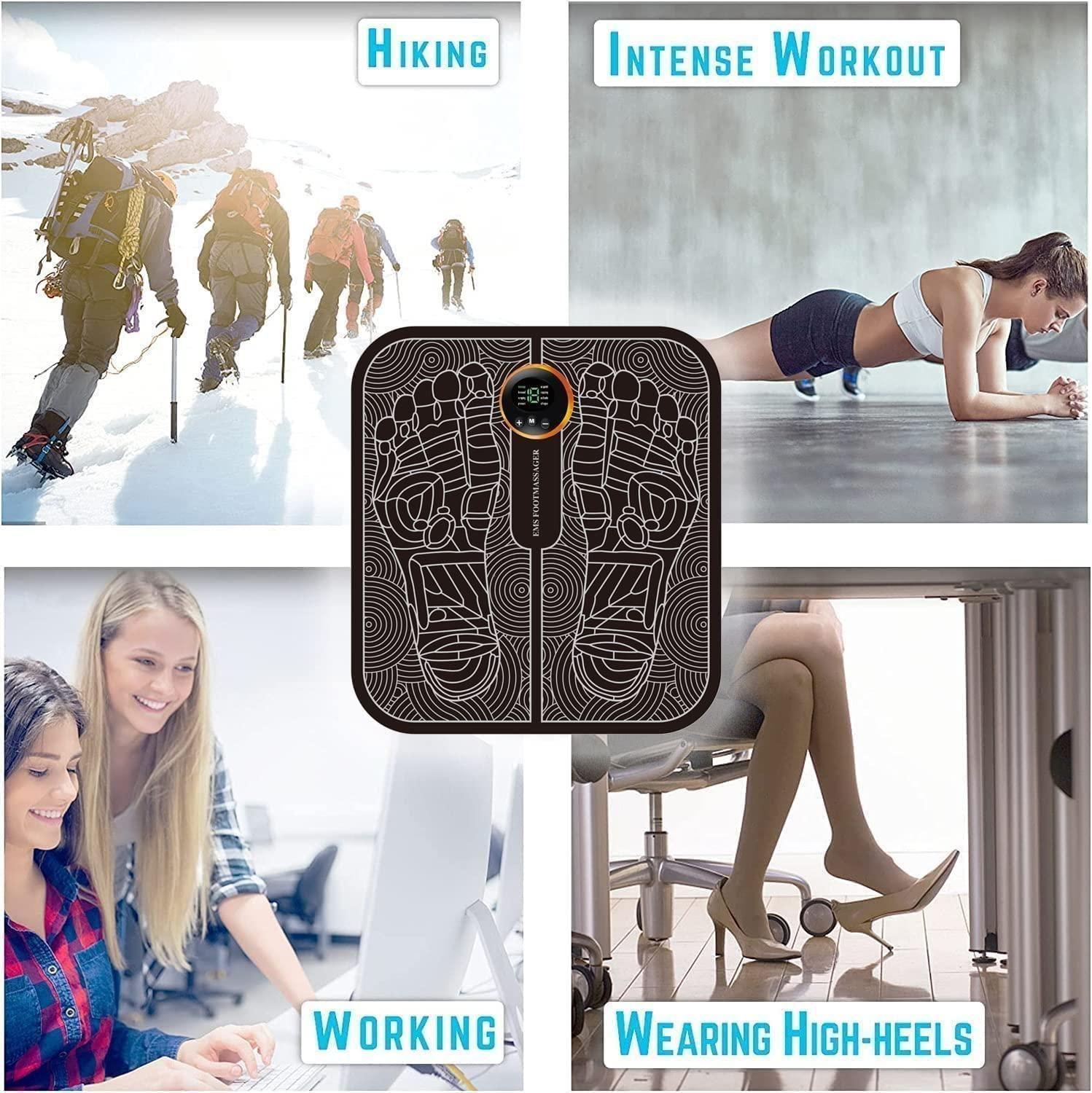 1 of the best Vibrating Bubble Electric Ems Foot Massager Pad